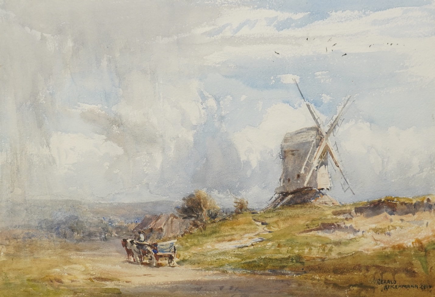 Gerald Ackermann (1876-1960), The Windmill